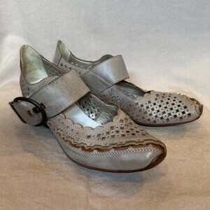 Rieker Leather Mary Jane Heels